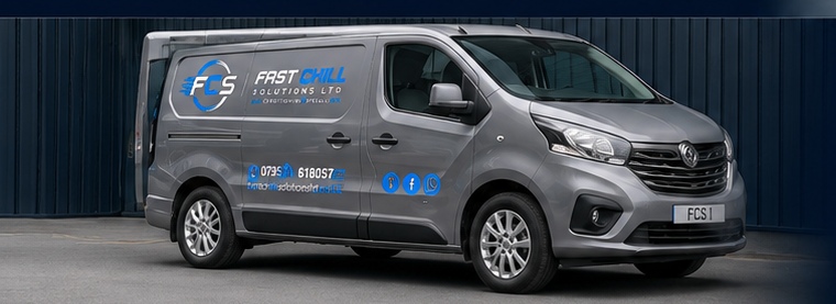 Fast Chill Solutions grey Vauxhall Vivaro